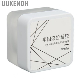 Uukendh Nail Wire Pulling Gel  Ornament Nail Art Liner Gel DIY  Manicure Glitter  for Line