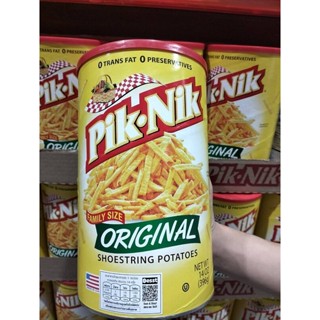 มันฝรั่งแท่งทอดกรอบ ปิกนิก รสออริจินัล Pik-Nik Original Shoestring Potatoes