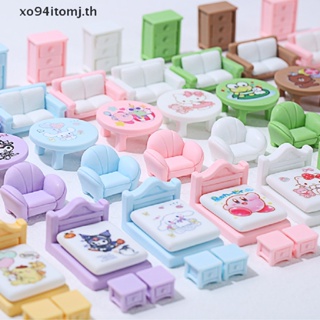 Xotomj ชุดเฟอร์นิเจอร์จําลอง ขนาดเล็ก สําหรับตกแต่งบ้านตุ๊กตา