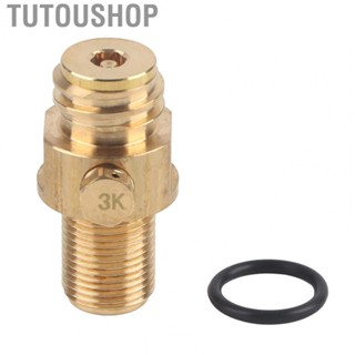 Tutoushop Brass Connector CO2 Connector Adapter Brass Fitting For Home Bars Brewing