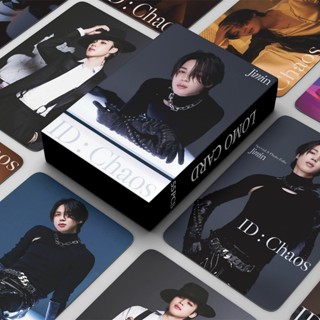 Jimin ID: Chaos โฟโต้การ์ด BT-S SOLO การ์ดโลโม่ รูปภาพพิเศษ Folio Bangtan Boys Me &amp; Myself Kpop 55 ชิ้น ต่อกล่อง JY