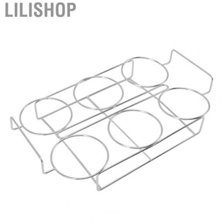 Lilishop 6 Holes Stainless Steel Glass Cup Holder  Cup Display Rack  Cup Rack Hot