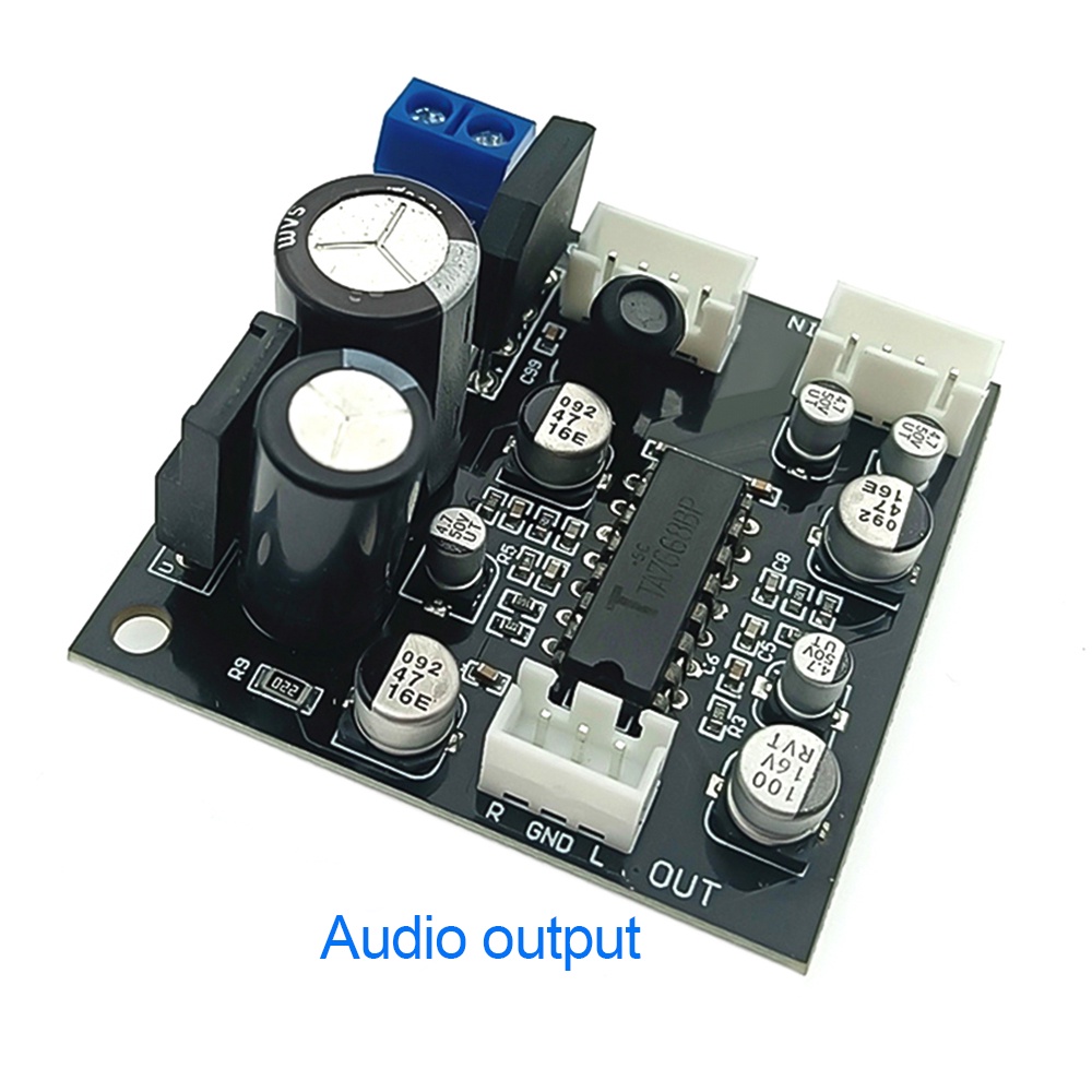 Pcbfun TA7668 บอร์ดพรีแอมป์ แบบแม่เหล็ก