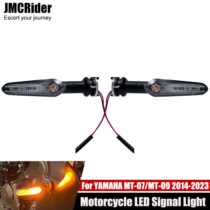 ไฟเลี้ยวรถจักรยานยนต์ LED สําหรับ Yamaha MT-07 MT-09 SP MT07 MT09 Tracer 2014-2022 2023