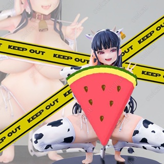 โมเดล Illustration Airi Shijyoji (Native FROG Ver.) 19cm Big Size 1/5 Milk Cow Girl JK Illustrator Fatalpulse Manga Victim Girls R PVC Figure Packed in Box Model
