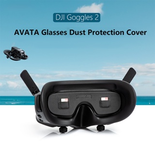 Startrc DJI Avata Goggles 2 ฝาครอบป้องกันฝุ่น แว่นตาเลนส์ ฝาครอบป้องกัน SD การ์ด PU