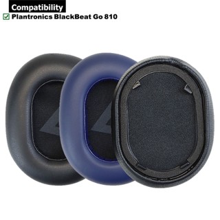 แผ่นฟองน้ําครอบหูฟัง สําหรับ Plantronics BackBeat Go 810 1 คู่