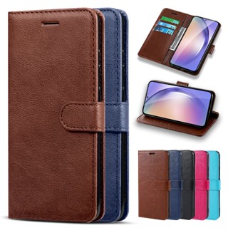 Stand Card Wallet Cover Case Leather PU Magnetic Flip Case For Samsung Galaxy A24 A14 A34 A54 5G 4G