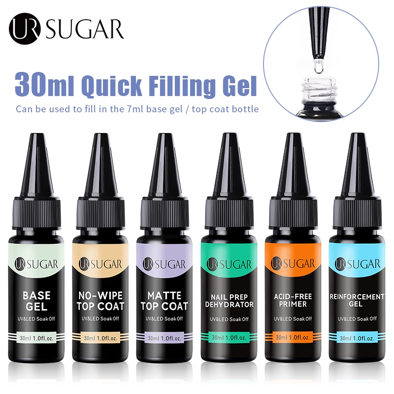 Ur SUGAR ยาทาเล็บเจล UV LED เนื้อแมตต์ 30 มล.