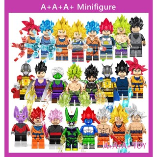 ของเล่นตัวต่อ ฟิกเกอร์ Bick Vegeta Broly Son Gohan ขนาดเล็ก