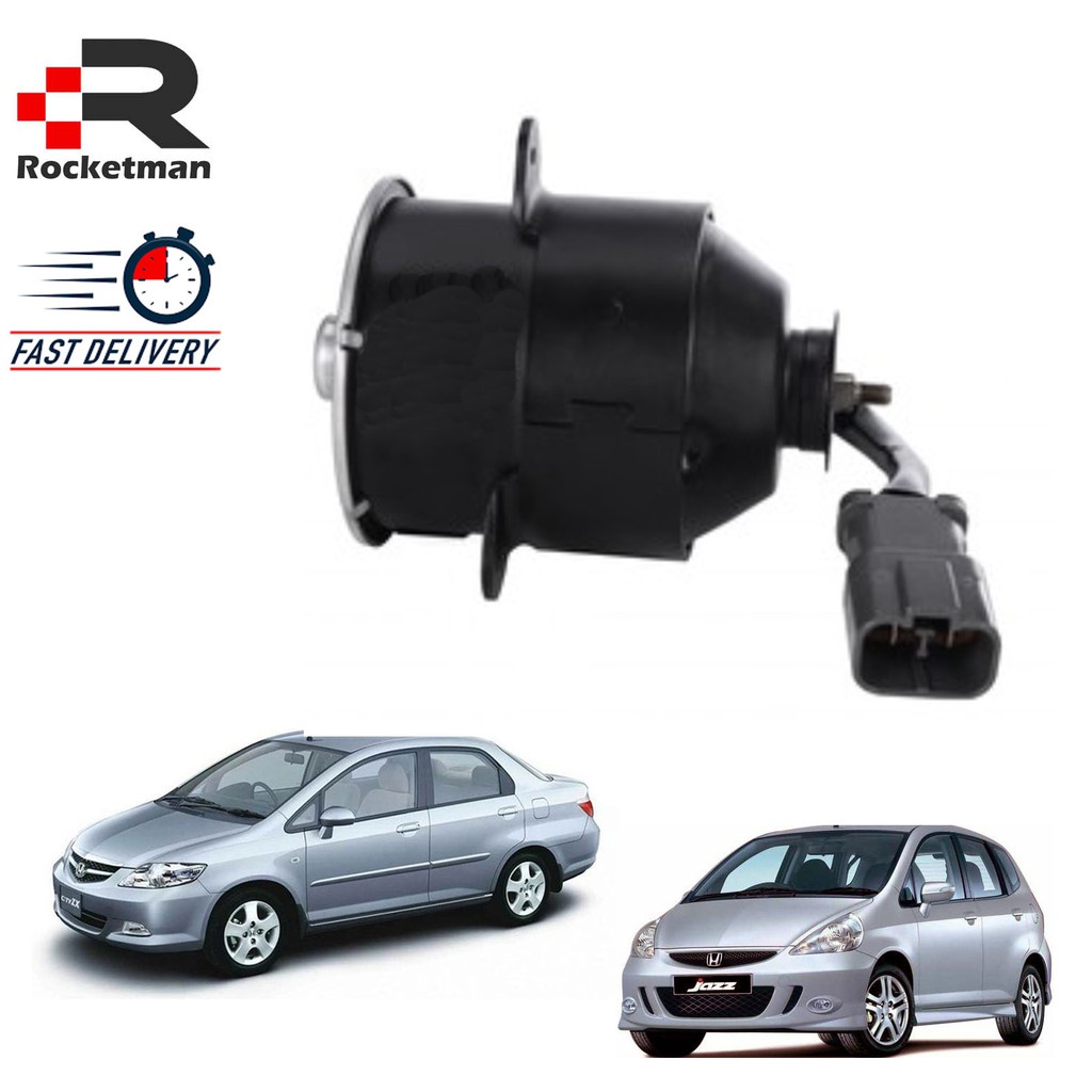 OEM RADIATOR FAN MOTOR HONDA CITY SEL JAZZ 2003-2008 (19030-REA-Z01)