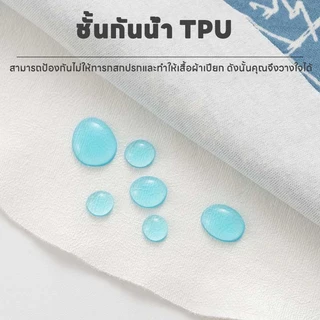 Berma Baby ผ้ากันเปื้อนเด็ก ผ้าซับน้ำลายเด็ก แบบผ้าคอตตอนเนื้อนุ่ม ซับน้ำได้ดี มีกระดุมติด