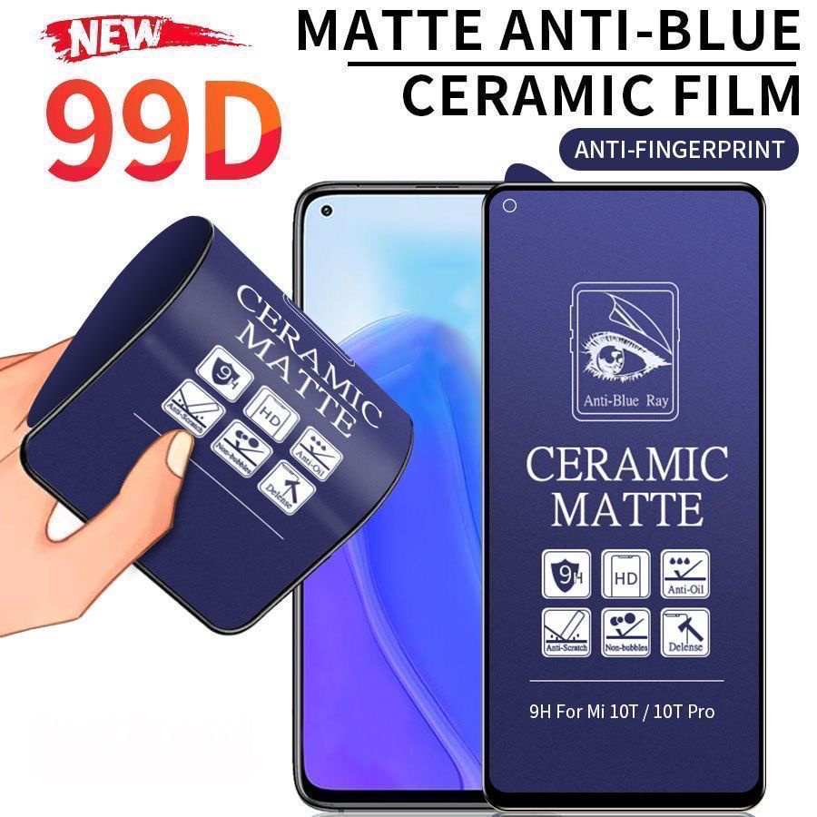 CENTER 18 - SAMSUNG A34 5G A74 5G M54 5G ANTI-SCRATCH BLUE CERAMIC ANTI-BREAK