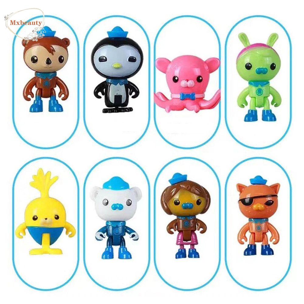 Mxbeautyuj Octonauts Dashi Shellington การ์ตูน Peso Barnacles Tweak Ocean Adventure Team
