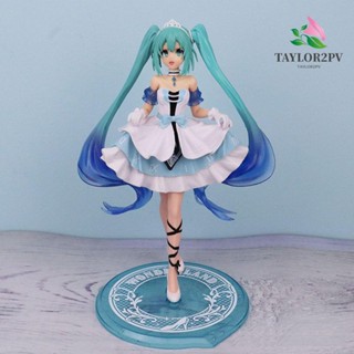 Taylor2pv โมเดลฟิกเกอร์ Miku Hatsune Miku Hatsune Cinderella Kawaii Miku ขนาดเล็ก ของเล่นสําหรับเด็ก