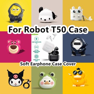 【imamura】เคสหูฟัง แบบนิ่ม ลายการ์ตูนสุนัข สําหรับ Robot Airbuds T50 T50