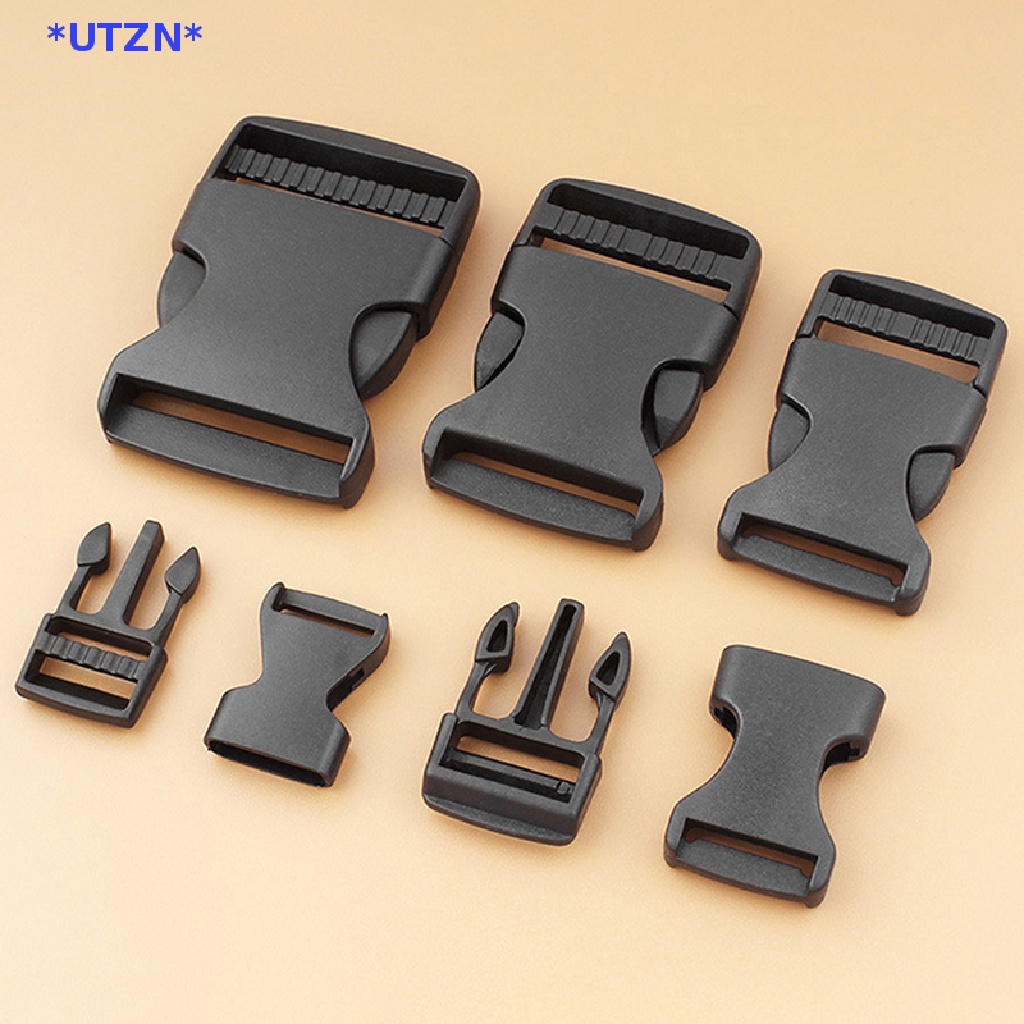 Utzn> ใหม่ หัวเข็มขัดถอดได้ สําหรับกระเป๋าเดินทาง เล่นกีฬา กลางแจ้ง นักเรียน ขนาด 20/25/32/38 มม. 5 มม.