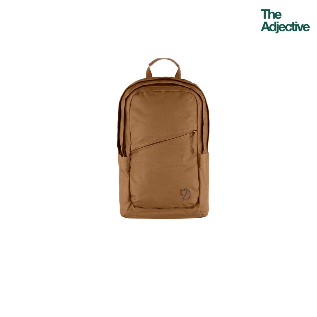 Fjallraven /Raven 20 /กระเป๋าเป้สะพายหลังดีไซส์เรียบง่าย สายและโลโก้หนังแท้ เป้เดินทาง เป้ท่องเที่ยว