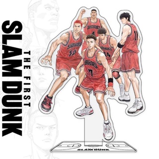 ป้ายสัญลักษณ์ ลายการ์ตูนอนิเมะ Slam Dunk Sakuragi Hanamichi Rukawa Kaede แบบสองชั้น สําหรับตกแต่ง