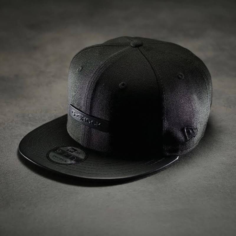 หมวกแก๊ป G SHOCK SNAPBACK BASEBALL BLACK LEATHER NEW ARRIVAL LIMITED EDITION 2022 หมวกแก๊ปผู้ชาย TOPI LELAKI