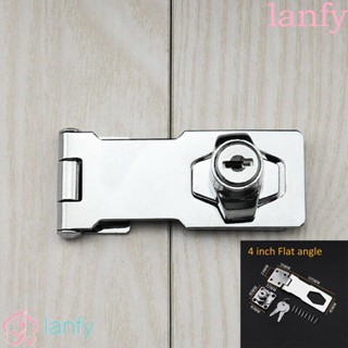 Lanfy กุญแจล็อคตู้เย็บประตูโรงรถ 4" Hasp