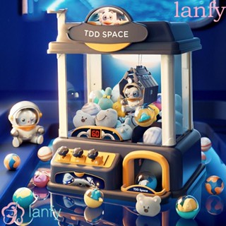 Lanfy กรงเล็บ ขนาดเล็ก|ของเล่นเครน ของขวัญคริสต์มาส พร้อมเสียงเพลง สําหรับเด็ก|กรงเล็บ|ตุ๊กตาอัตโนมัติ Diy ของเล่นสําหรับเด็ก