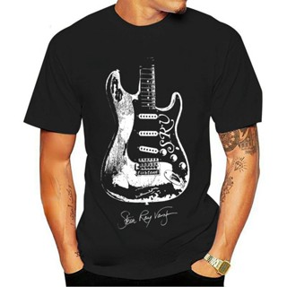 เสื้อยืดแขนสั้น พิมพ์ลายกราฟฟิค Ray Vaughan Guitar Blues Rock Legend SRV ทรงหลวม ระบายอากาศได้ดี สําหรับผู้ชาย และผู้หญิง