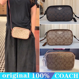 Coach f77996 กระเป๋าสะพายผู้หญิง/กระเป๋ากล้อง/กระเป๋าหนังแฟชั่นผู้หญิง/ความจุขนาดใหญ่