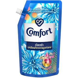 LeeMart ปรับผ้านุ่ม คอมฟอร์ท Comfort 470ML คอมฟอท น้ำยาปรับผ้านุ่ม สูตร คอมฟอร์ท อัลตร้า ถุง สีฟ้า ขนาด 470 มล.