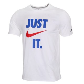 Nike เสื้อยืดลําลอง แขนสั้น คอกลม ระบายอากาศ ทรงหลวม สําหรับผู้ชาย ผู้หญิง เหมาะกับการเล่นกีฬา AQ5195