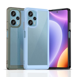 เคสโทรศัพท์มือถือซิลิโคน TPU ใส กันกระแทก หรูหรา สําหรับ Xiaomi Redmi Note 12 Turbo 5G