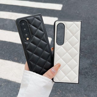 เคสมือถือ แบบหนังแกะ พับได้ กันตก แฟชั่น สําหรับ Samsung Galaxy Z Fold 3 Z Fold 4 5G Z Fold3