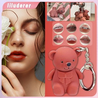 Art Value Bear Key Ring Matte Lipstik Murah Natural Nude ลิปสติก Lipmatte กันน้ำยาวนาน Liptin เกาหลีกำมะหยี่ลิปสติก Stick HO