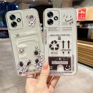 ใหม่ เคสโทรศัพท์มือถือ ซิลิโคนนิ่ม TPU ลายการ์ตูนน่ารัก พร้อมกระเป๋าใส่บัตร สําหรับ Infinix HOT 30 Play 30i 20 20i 20S 20PLAY ZERO 5G 2023 Smart 7 HD HOT 20i HOT20S