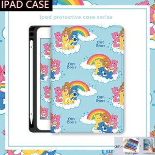 เคส ลายการ์ตูนน่ารัก พร้อมช่องใส่ปากกา สําหรับ Ipad Gen 9 10 8 7 6 Air 5 4 3 2 1 Ipad 10th 9th 8th 7th Mini 6th 5th 4th Ipad 10.9 10.2 Pro 9.7 10.5 11 2018 2020 เคส 2021 2022