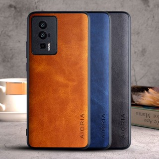 เคสโทรศัพท์มือถือหนัง TPU PC หรูหรา สําหรับ poco f5 pro f5 Redmi K60 pro Coque xiaomi poco f5 pro