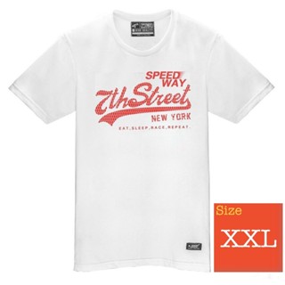 พร้อมส่ง ผ้าฝ้ายบริสุทธิ์ 7th Street เสื้อยืด ขนาด XXL รอบ อก 50 นิ้ว รุ่น SPW001XXL T-shirt