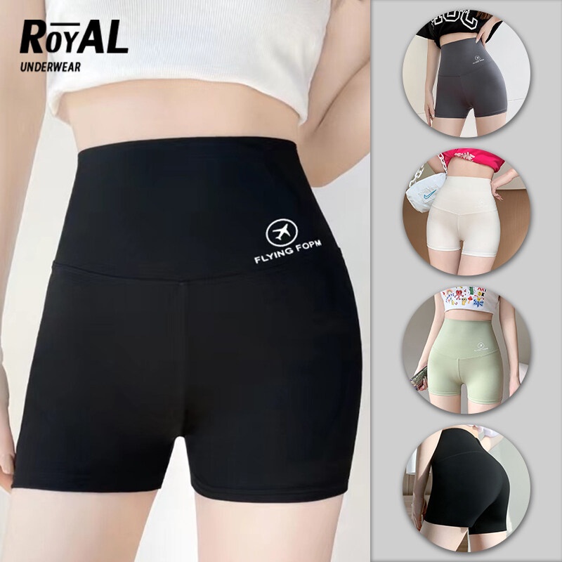 ลดล้างสต๊อก Royal Underwear กางเกงกระชับสัดส่วน กางเกงขาสั้นกาง โยคะ บางเบา ใส่ออกกำลังกาย ระบายอากาศ ADBBA121
