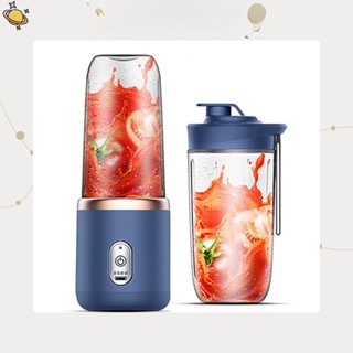 เครื่องปั่นผลไม้,เครื่องปั่นน้ำผลไม้แบบพกพา, 6 ใบมีดขนาดเล็ก, มินิ, แบบพกพา, ชาร์จ USB, เครื่องใช้ในครัวแบบพกพา，เครื่องปั่นแบบพกพา คั้นน้ำผลไม้ไร้สาย พร้อมถ้วย เครื่องคั้นน้ำผลไม้ 6 ใบมีด เครื่องปั่นแบบพกพา มัลติฟังก์ชั่น ชาร์จ USB，400ML YKD