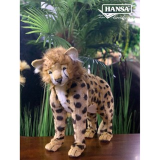 4302 ตุ๊กตาเสือชีต้าร์ Cheetah Cub Hansa Creation