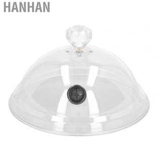 Hanhan Home  Dome Cover Kitchen Cooking  Acrylic Hood  Infuser Cloc GD