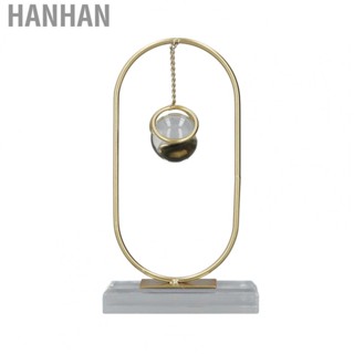 Hanhan Crystal Ball Ornament Iron Glass Material Beautiful Practical Abstract Style Crystal Ball Prop Firm Frame for Desktop