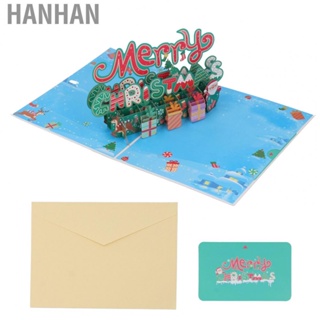 Hanhan Christmas Popup Cards  3D Christmas Cards Vivid Details  for Gifts