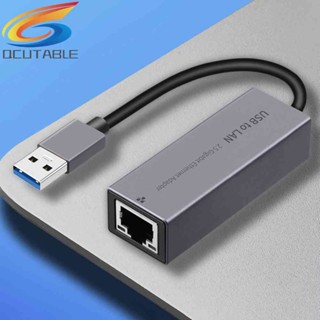 อะแดปเตอร์การ์ดเครือข่ายอีเธอร์เน็ต Type-C USB3.0 เป็น RJ45 2.5G 2500Mbps USB