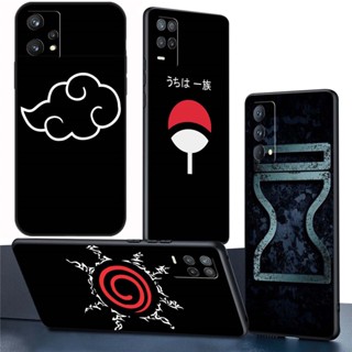 เคสโทรศัพท์มือถือซิลิโคน TPU แบบนิ่ม ลาย BS84 โลโก้นารูโตะ Nubes akatsuki สําหรับ Realme 10T 11 Pro 11 Pro+ C55 C33 2023 GT Neo5 SE GT3 Narzo N55 N53