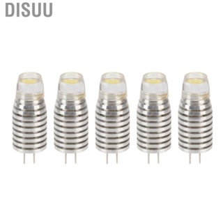 Disuu 5Pcs  Light Bulb Lamp Bulb 12V 1W Energy Saving Spotlight Bi Pin Base