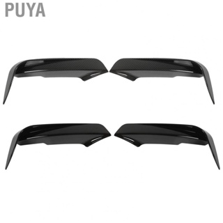 Puya 2pcs Front Bumper Vent Canard Splitter Left Right ABS Wind  Replacement for BMW 3 Series F30 F31 F3 320i 328i 330i 335i