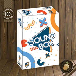 Sound Box บอร์ดเกมแท้ คู่มือภาษาอังกฤษ