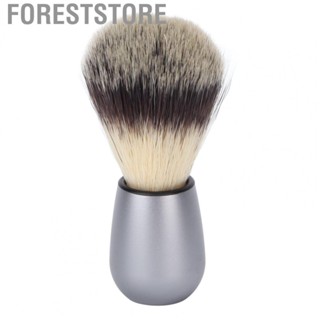 Foreststore Shaving Brush Synthetic Shave Lather Brush Mustache Cleaning Metal Handle CHU