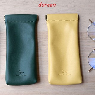 Doreen กระเป๋าเคสหนัง กันน้ํา สําหรับใส่แว่นตา